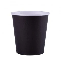 Lot De 28 Gobelets En Carton Noir 20 Cl