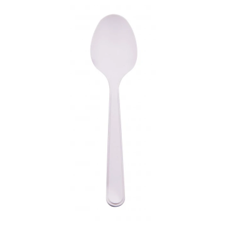 Lot De 60 Cuillères Blanches Biodégradable 16,5 Cm