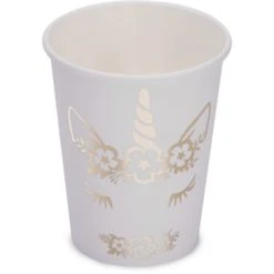 Lot De 8 Gobelets Jolie Licorne 25 Cl