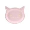 Lot De 6 Assiettes Carton Chat Roses