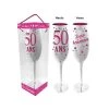 Flûte à Champagne 50 Ans-rose