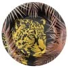 Lot De 10 Assiettes Jungle 22,5 Cm