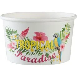 Lot De 10 Ramequins Tropical 8,5 X 5,5 Cm