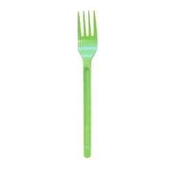 Lot De 20 Fourchettes En Plastique Vert Anis