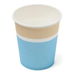 Lot De 20 Gobelets Jetables En Carton Ice 200ml