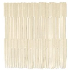 Lot De 50 Fourchettes Bambou Jetables 8,8 Cm