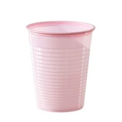 Lot De 50 Gobelets Jetables En Plastique Rose 20 Cl