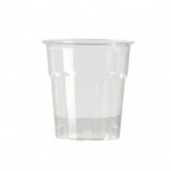 Lot De 50 Verres Jetables En Plastique Transparent 10 Cl