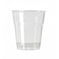 Lot De 50 Verres Jetables En Plastique Transparent 16 Cl