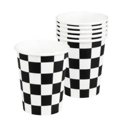 Lot De 6 Gobelets Jetables Racing 25 Cl