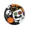 Lot De 8 Assiettes Jetables Trick Or Treat Halloween 23 Cm