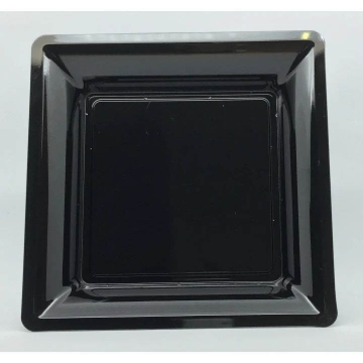 Lot De 8 Assiettes Réutilisables Carrées Ardoise 30,5 Cm