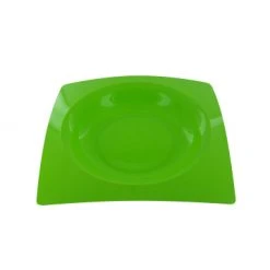 Lot De 8 Assiettes Jetables Design En Plastique Vert Anis 20 Cm